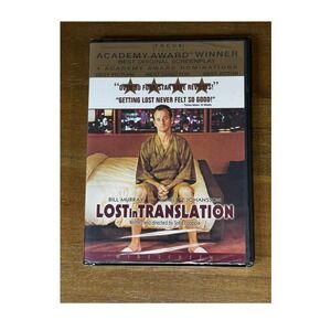 Lost in Translation DVD New Sealed English French Audio Spanish Subs